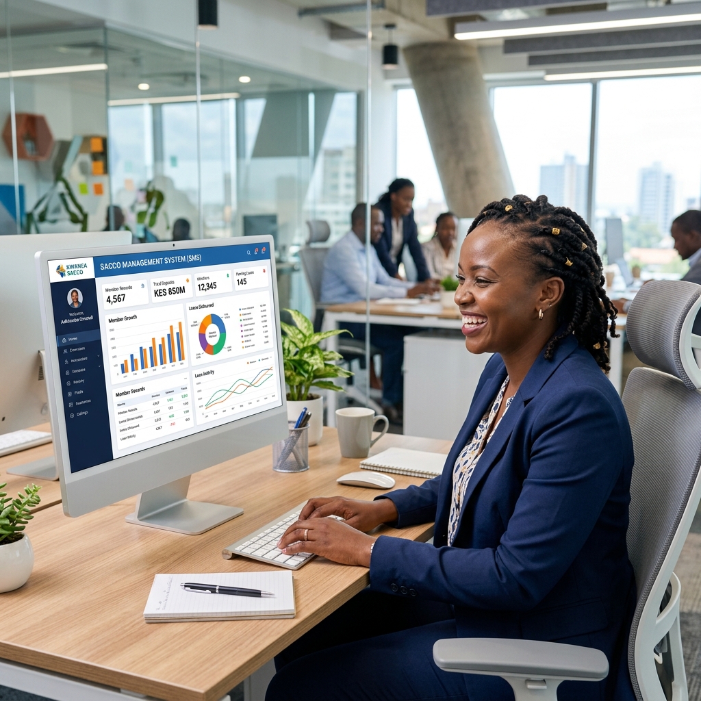 Sacco Management System Dashboard